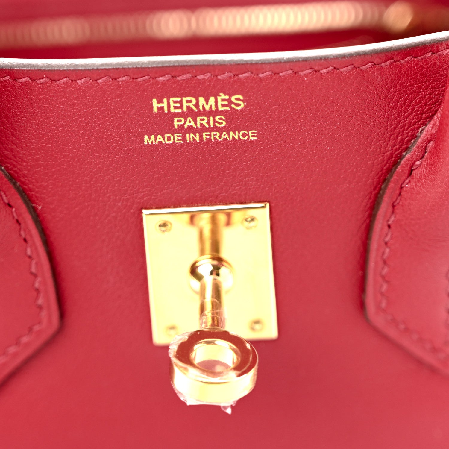Hermes Swift Birkin 25 Rouge Casaque 6 of 11