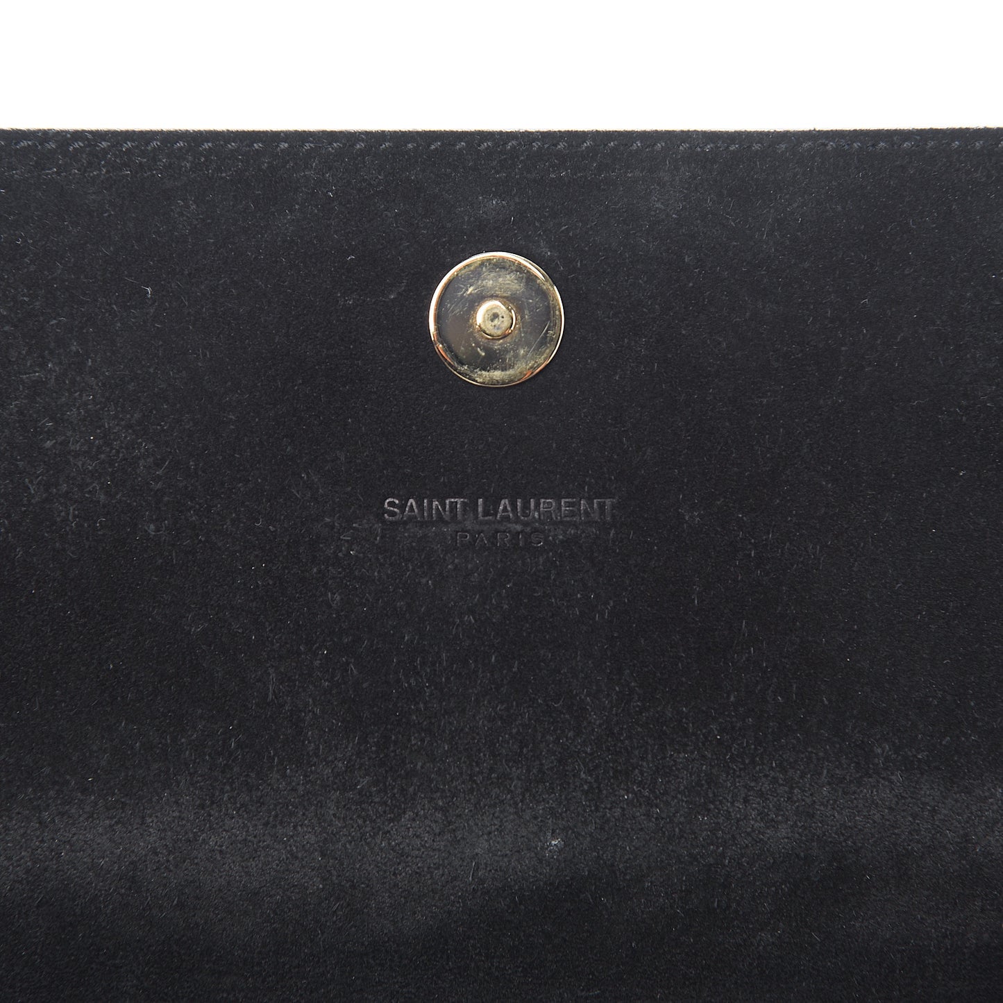 Patent Classic Monogram Cassandre Clutch Black