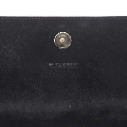 Saint Laurent Patent Classic Monogram Cassandre Clutch Black 7 of 11