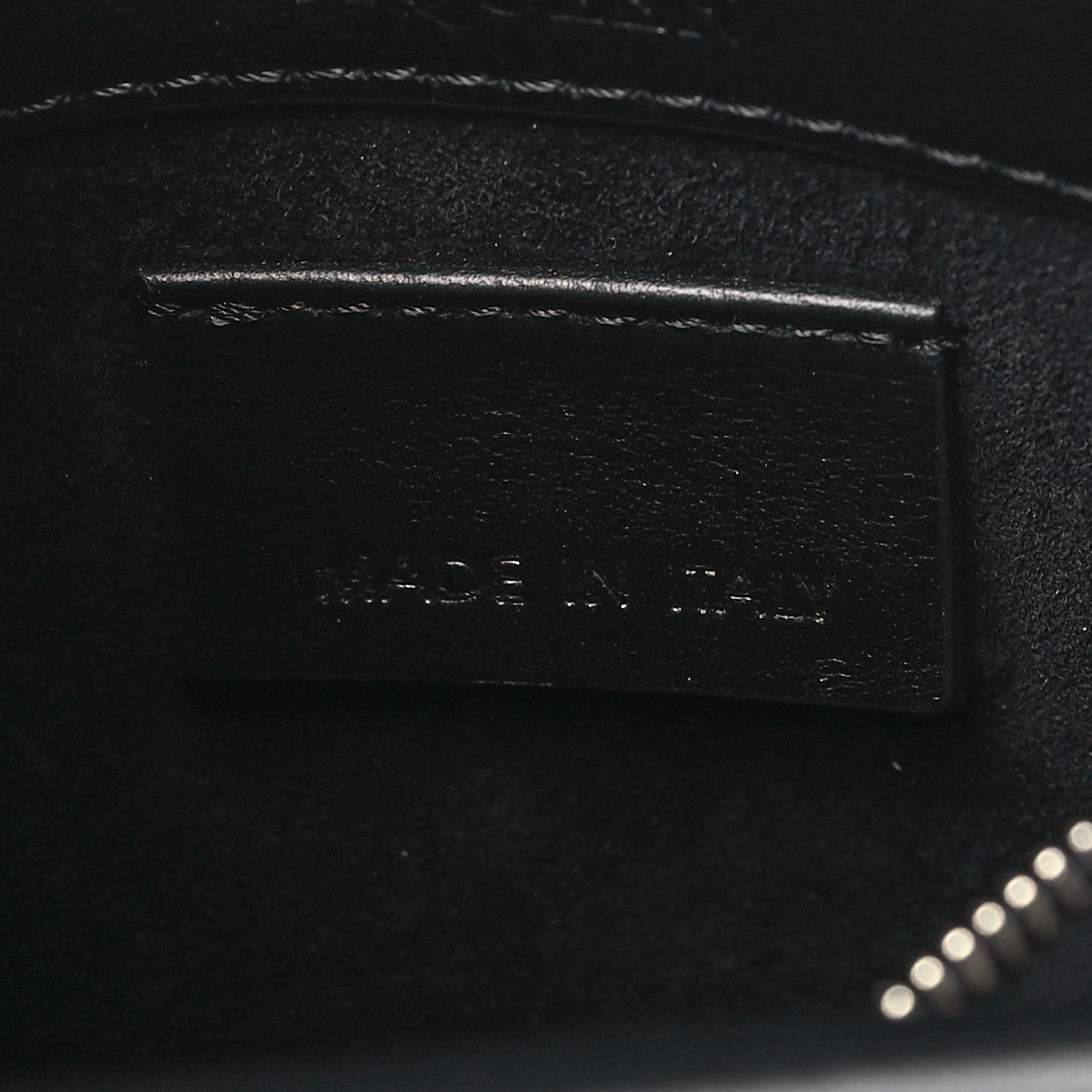 Alexander McQueen Soft Calfskin Calf Hair Wood Plate Small Heroine Black 7 of 10