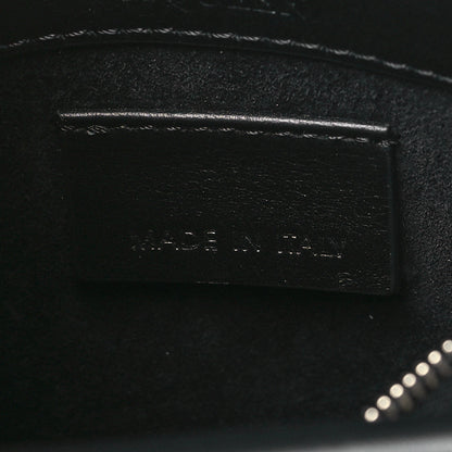 Alexander McQueen Soft Calfskin Calf Hair Wood Plate Small Heroine Black 7 of 10