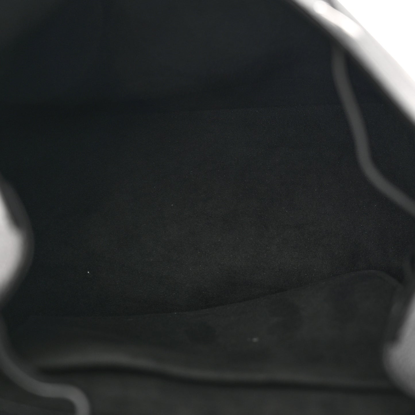 Calfskin Lockme Backpack Black