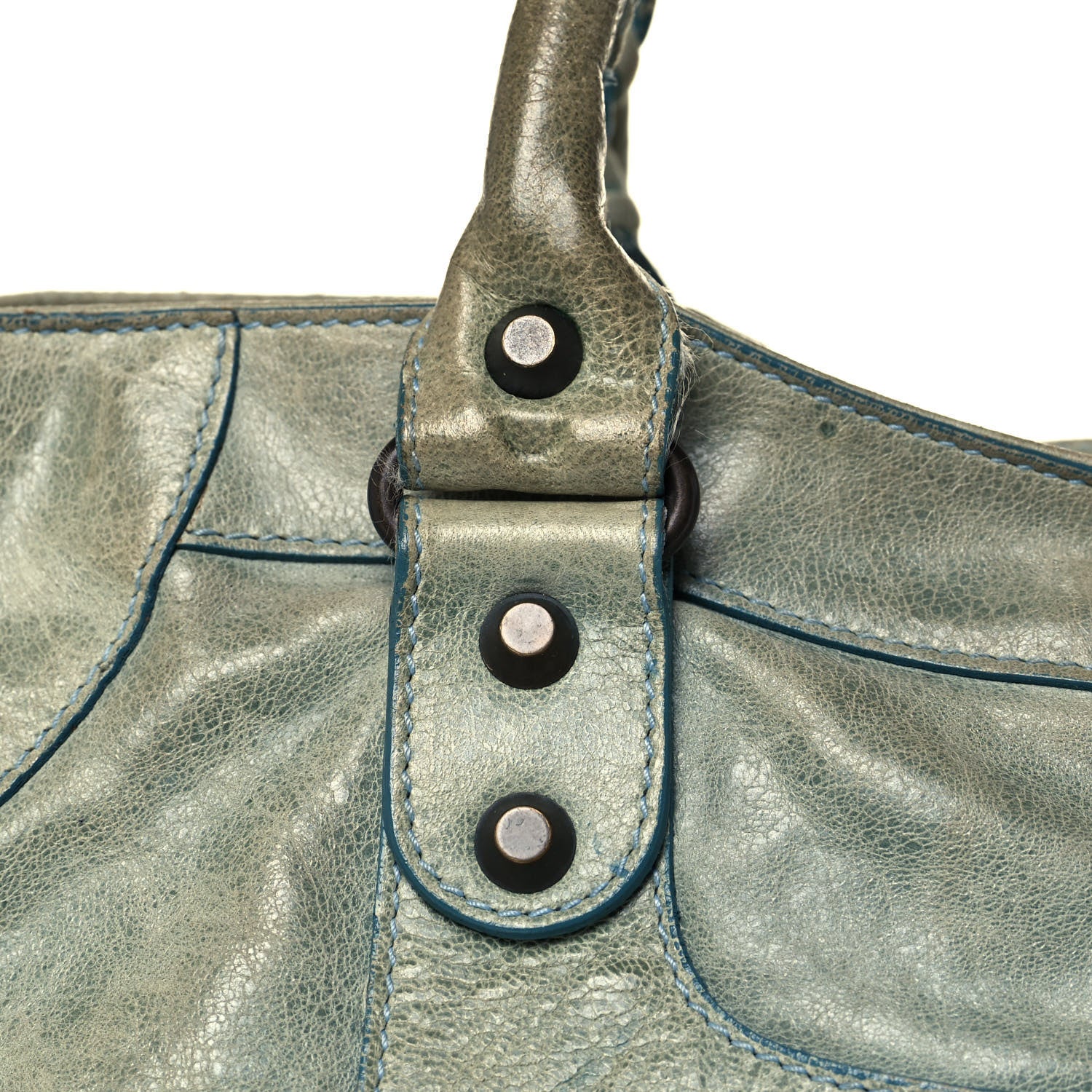 Balenciaga Agneau Classic Hardware Part Time Acier 22 of 24