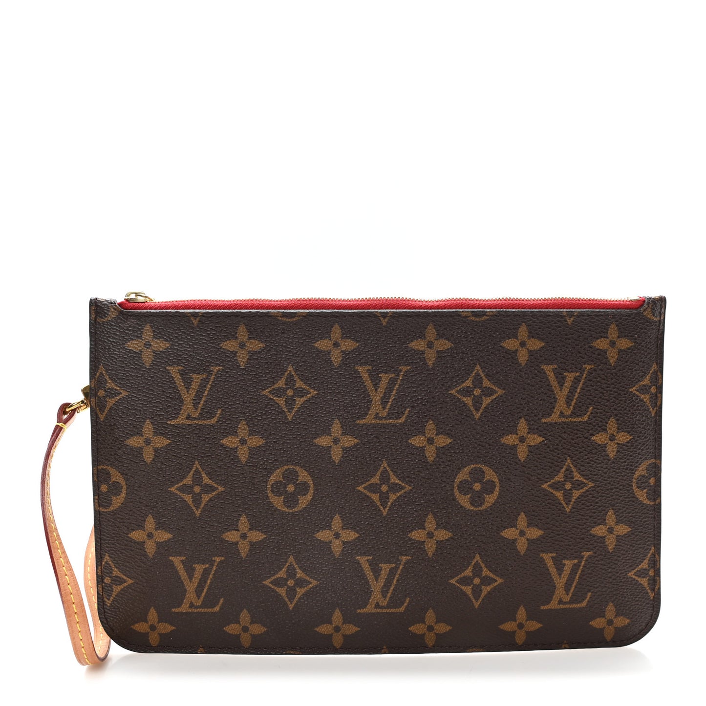 Monogram Neverfull MM GM Pochette Cherry