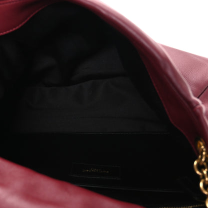 Saint Laurent Lambskin Matelasse Monogram Medium Jamie 4.3 New Dark Bordeaux 5 of 10