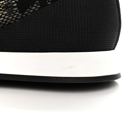 Fendi X SARAH COLEMAN Mesh FF Vertigo Runner Slip On Sneakers 36.5 Black 12 of 13