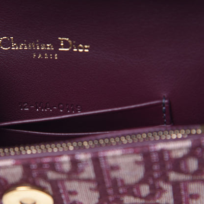 Christian Dior Oblique Saddle Belt Bag Bordeaux 8 of 9