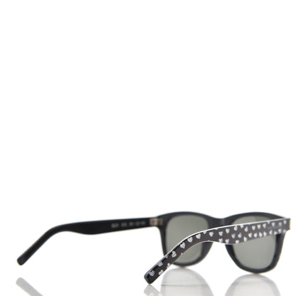 Saint Laurent Square Heart Sunglasses SL51 Black 3 of 7