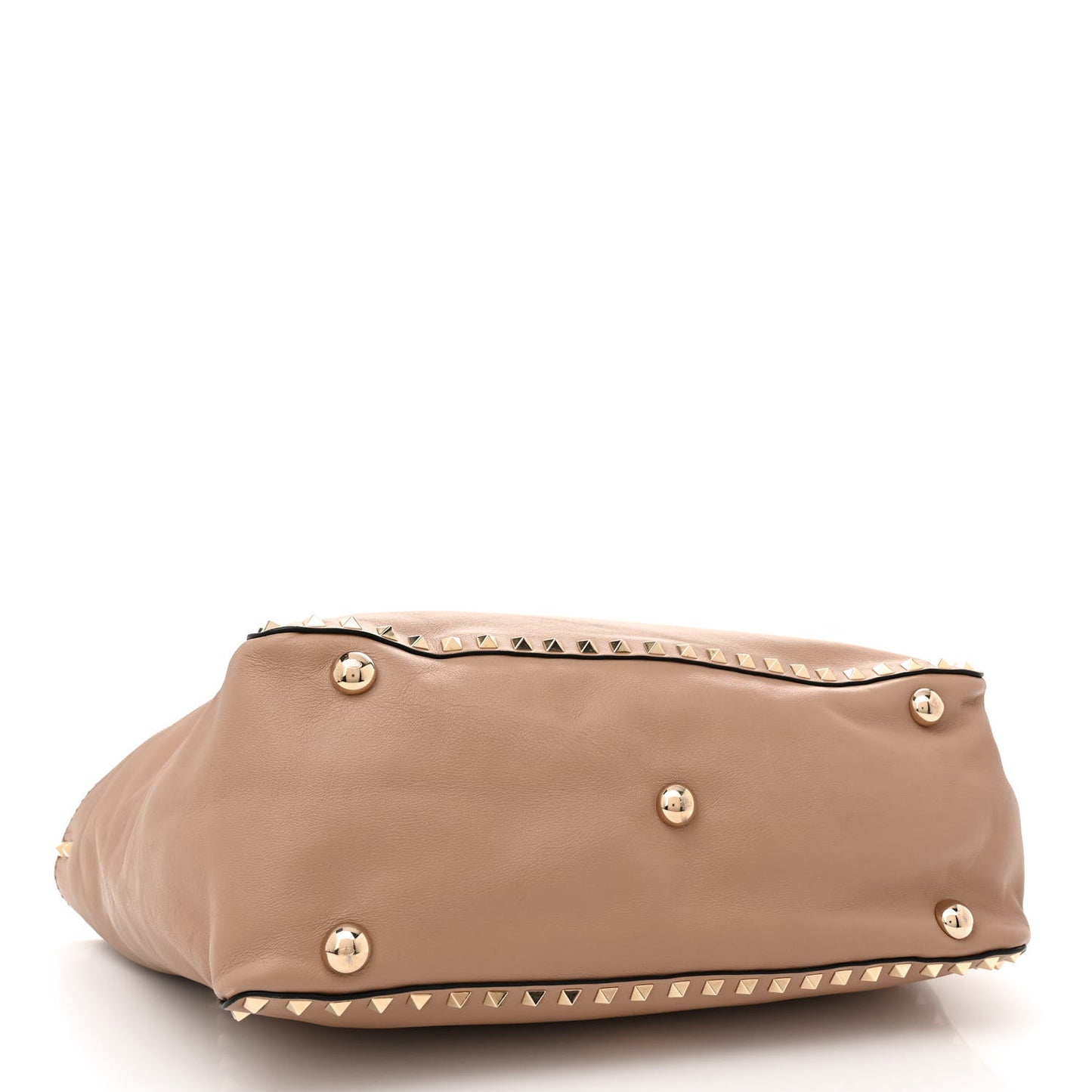 Vitello Medium Rockstud Tote Alpaca