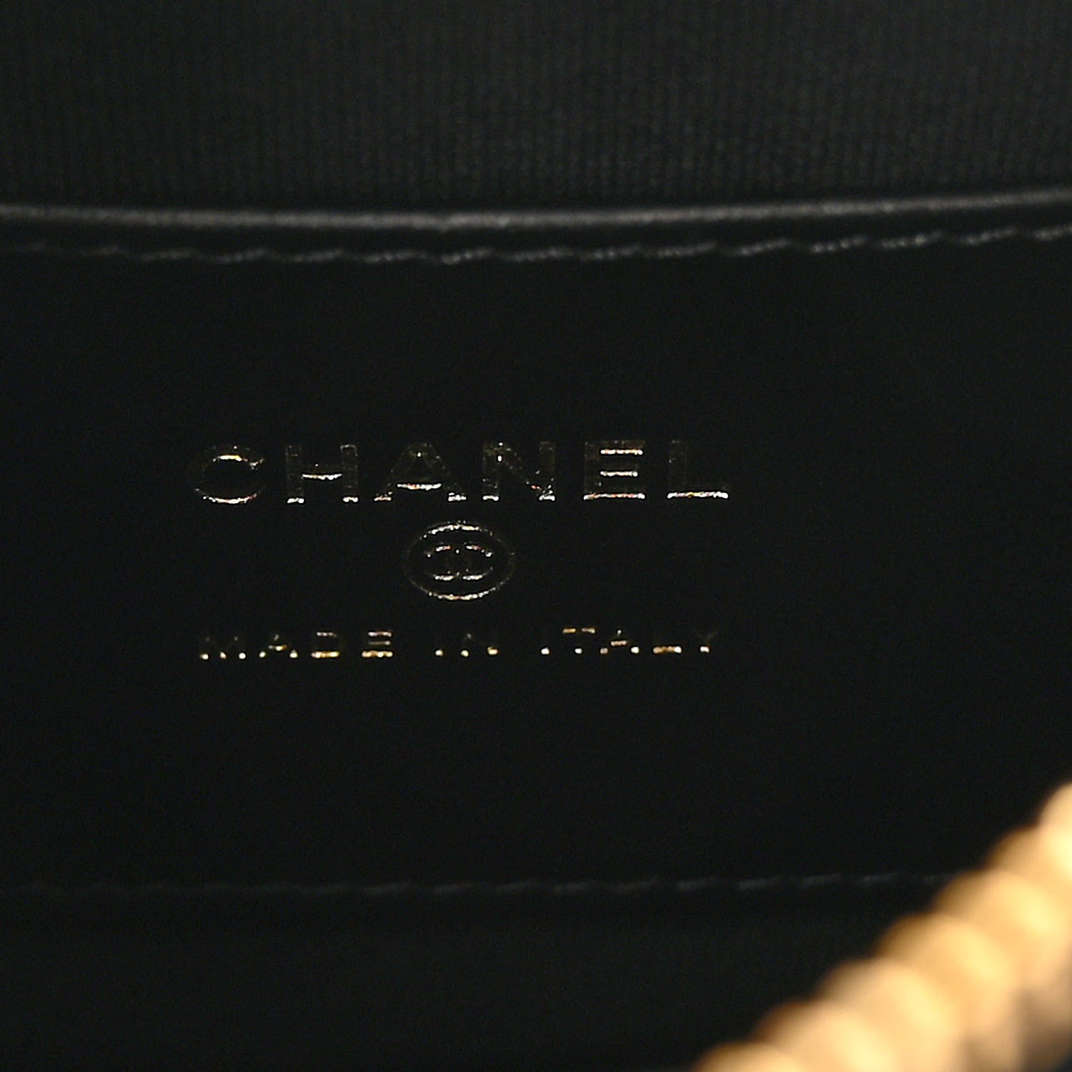 Chanel Caviar Quilted Polly Pocket Pouch Hobo Black 6 of 9
