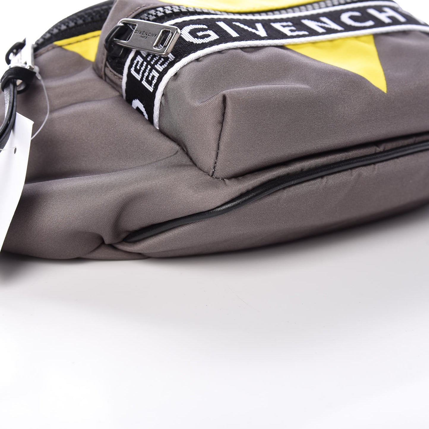 Nylon Light 3 Bum Bag Grey Yellow