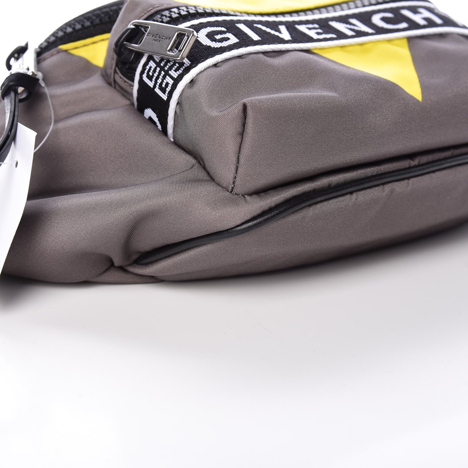 Givenchy Nylon Light 3 Bum Bag Grey Yellow 8 of 9