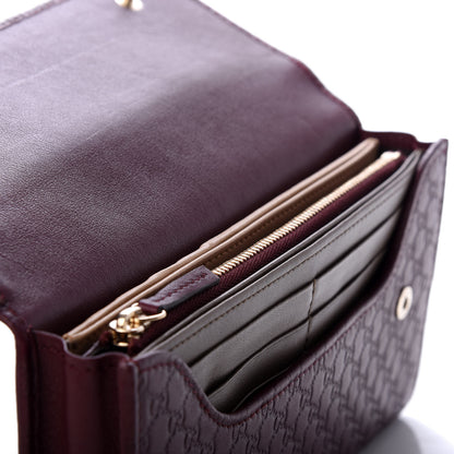 Gucci Microguccissima Travel Document Case Burgundy 8 of 9