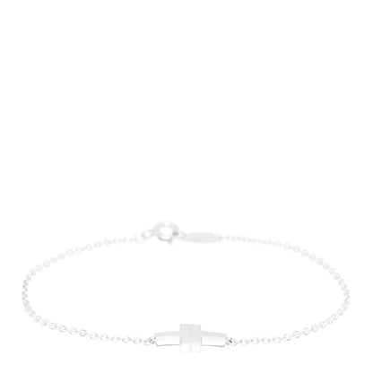 Tiffany Sterling Silver T Two Single Chain Bracelet 1 of 4
