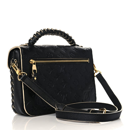 Louis Vuitton Empreinte Braided Pochette Metis Black 3 of 6