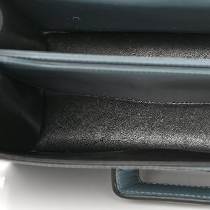 Loewe Calfskin Small Barcelona Shoulder Bag Stone Blue 13 of 21