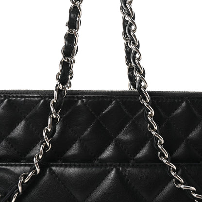 Chanel Calfskin Quilted In The Business Tote Black 8 of 10