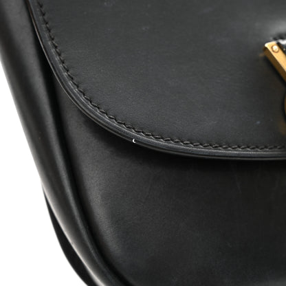 Saint Laurent Smooth Calfskin Classic Monogram Small Kaia Satchel Black 13 of 13