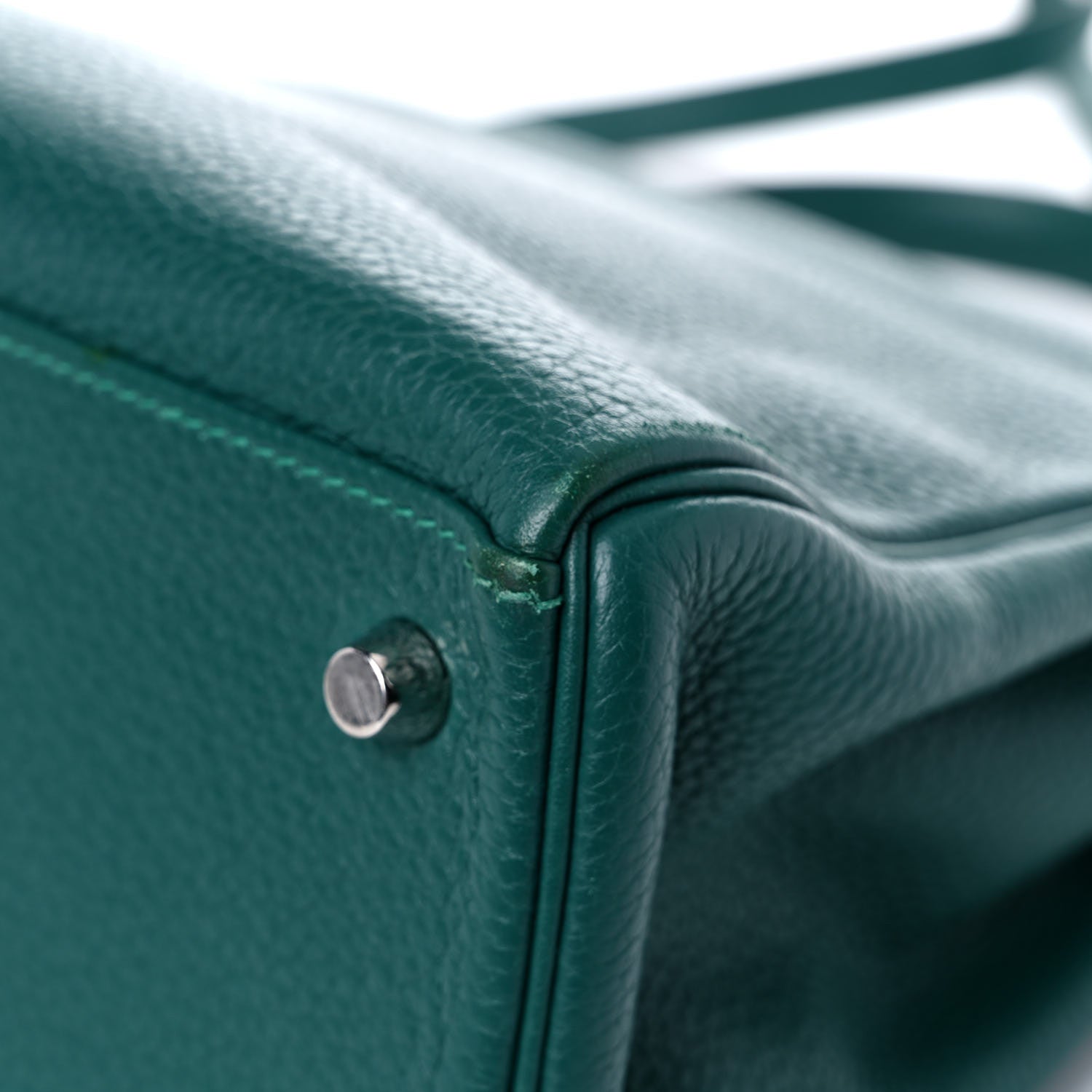 Hermes Taurillon Clemence Kelly Retourne 28 Malachite 42 of 45