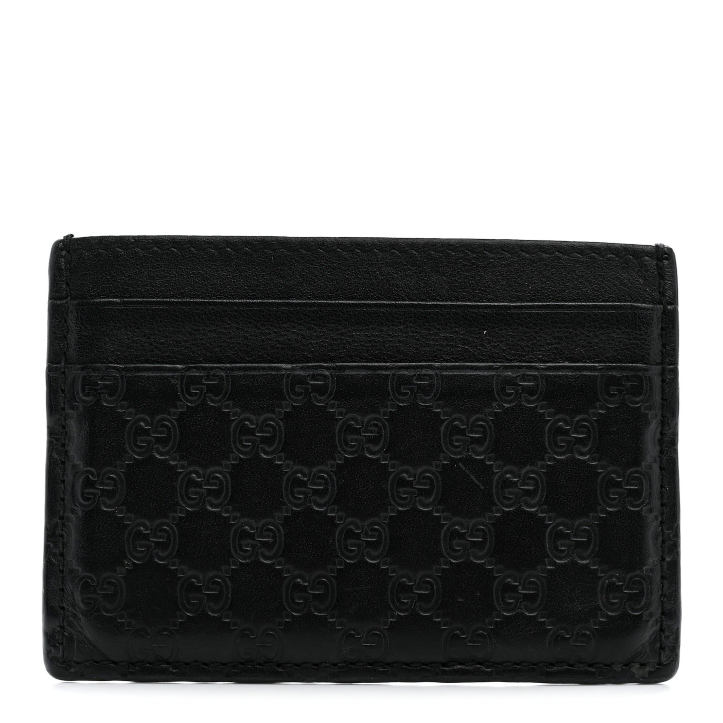 Microguccissima Card Holder Black
