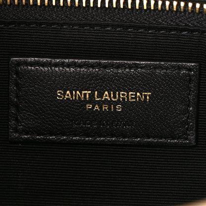 Saint Laurent Lambskin Quilted Toy Loulou Puffer Monogram Chain Satchel Avorio 6 of 11