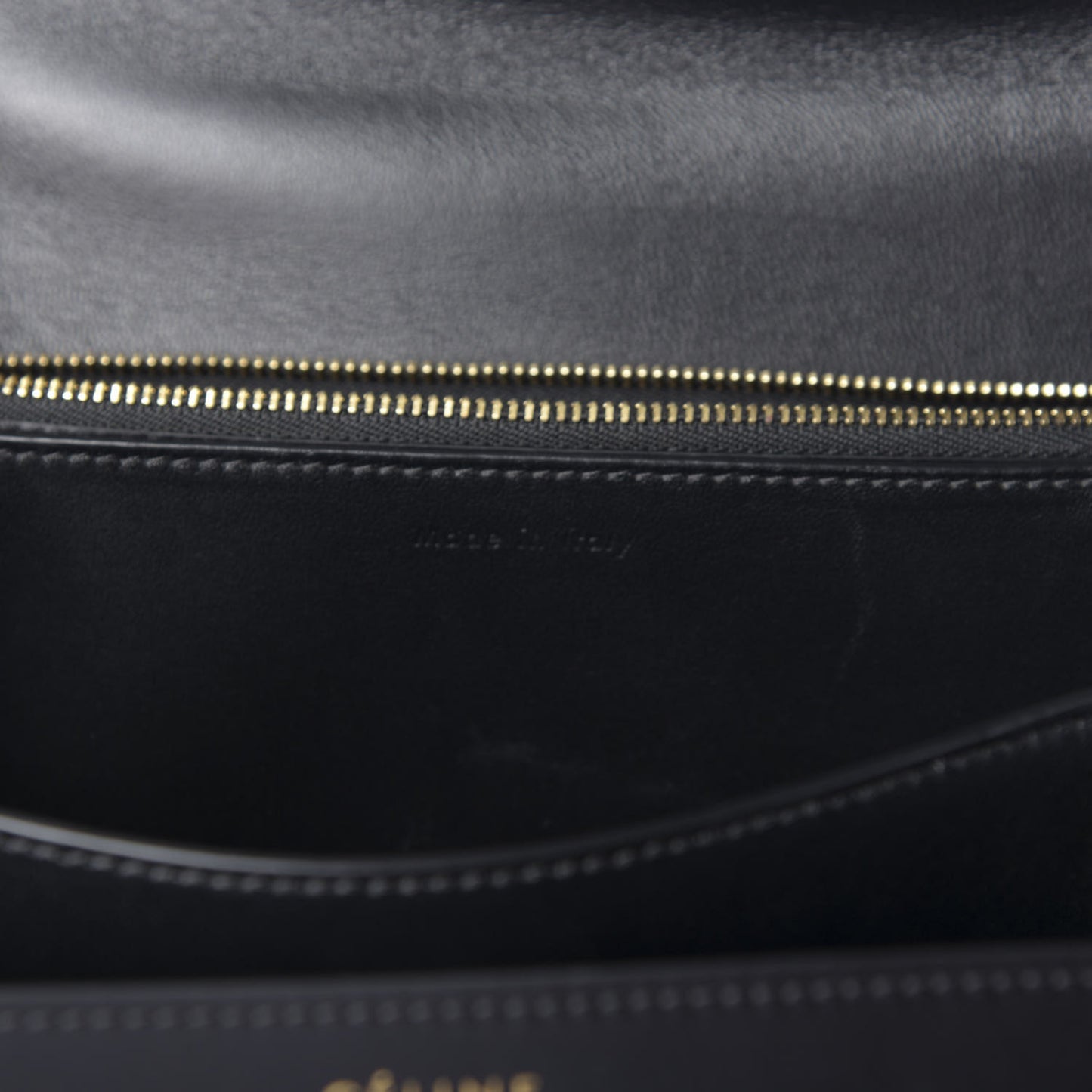 Box Calfskin Medium Classic Box Flap Bag Black