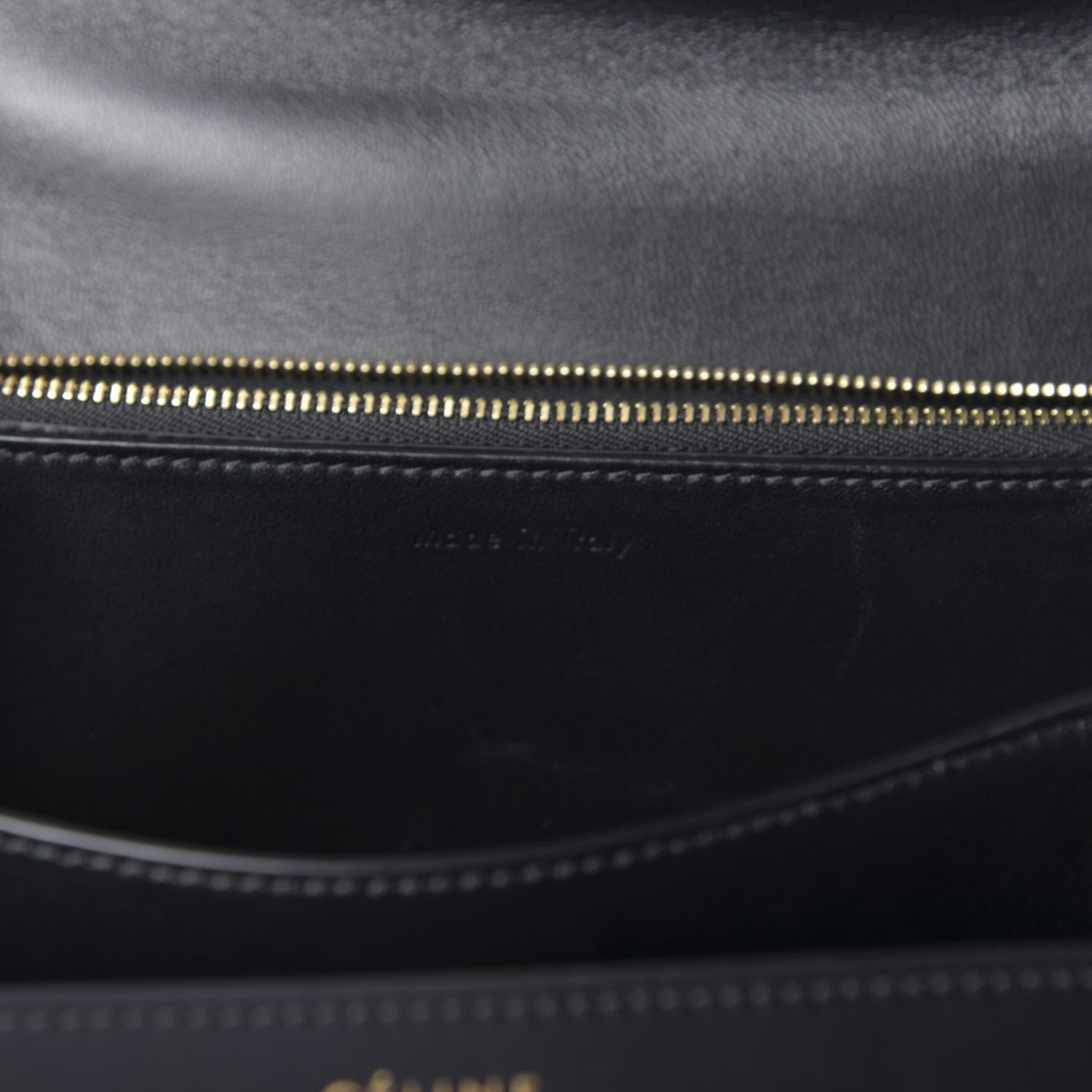 Celine Box Calfskin Medium Classic Box Flap Bag Black 6 of 9