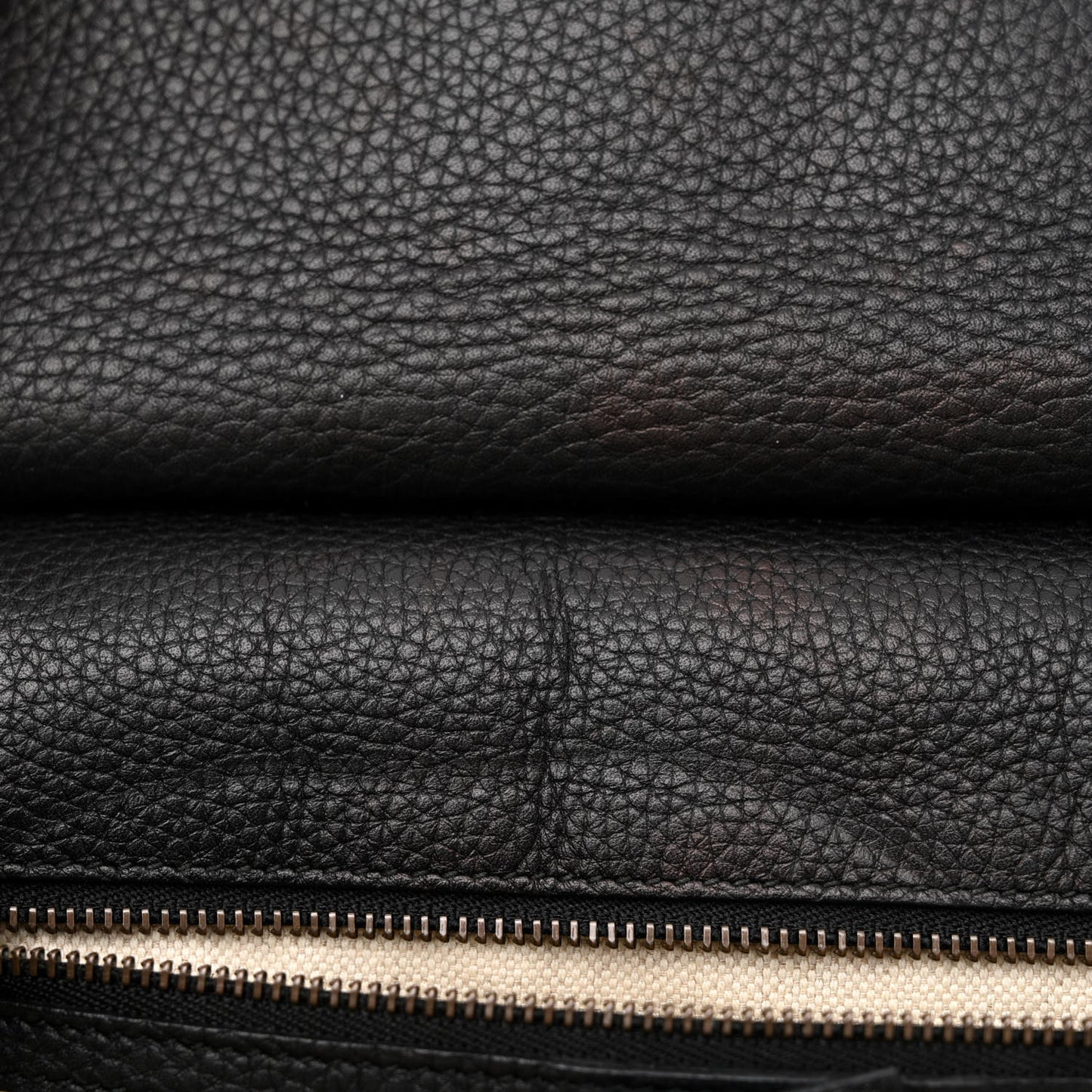 Calfskin Small GG Marmont Top Handle Bag Black