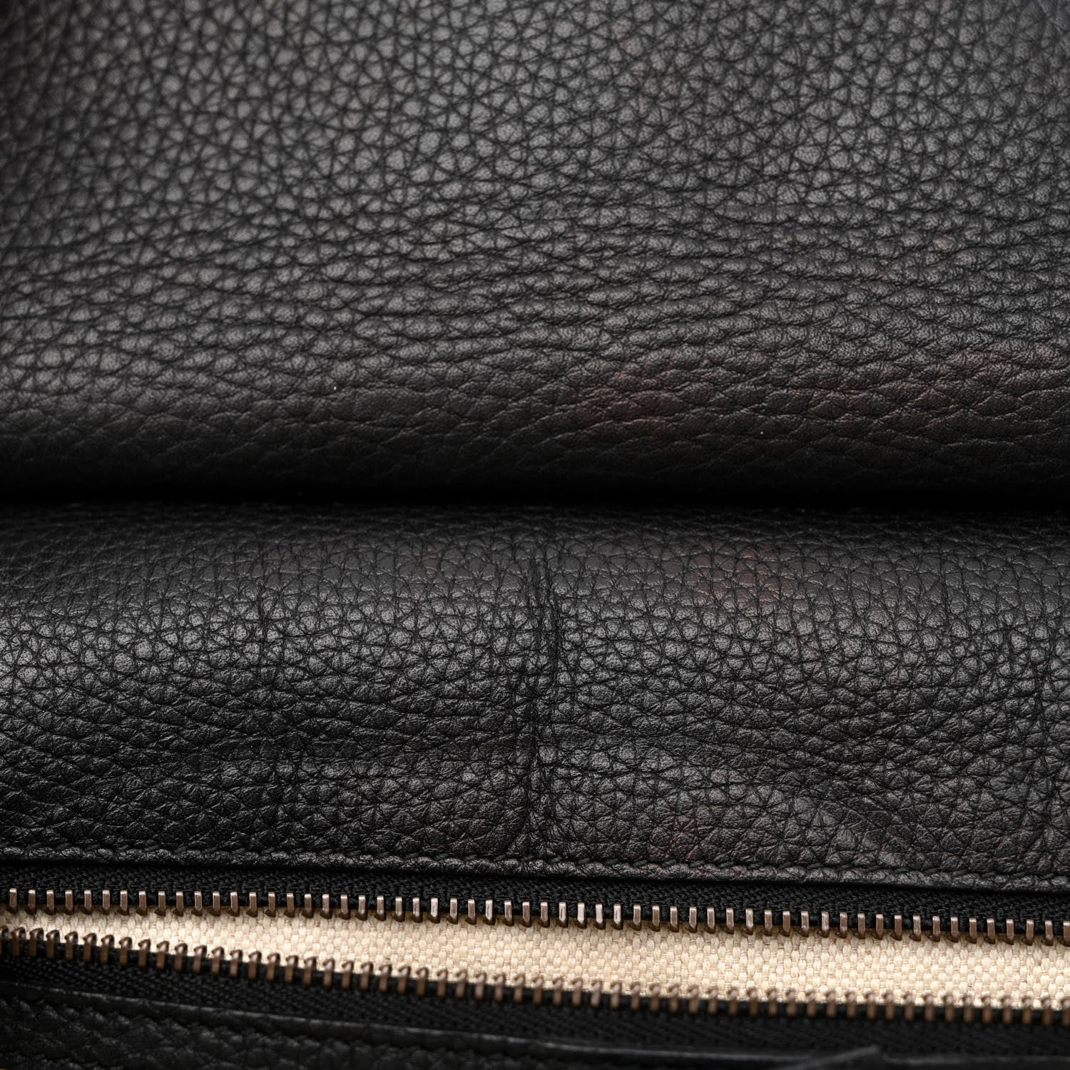 Gucci Calfskin Small GG Marmont Top Handle Bag Black 9 of 15