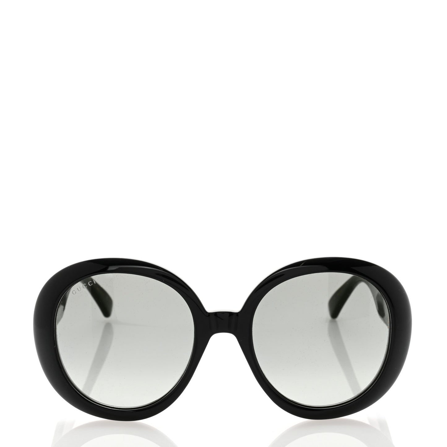 Round Eye GG Web Sunglasses GG0712S Black