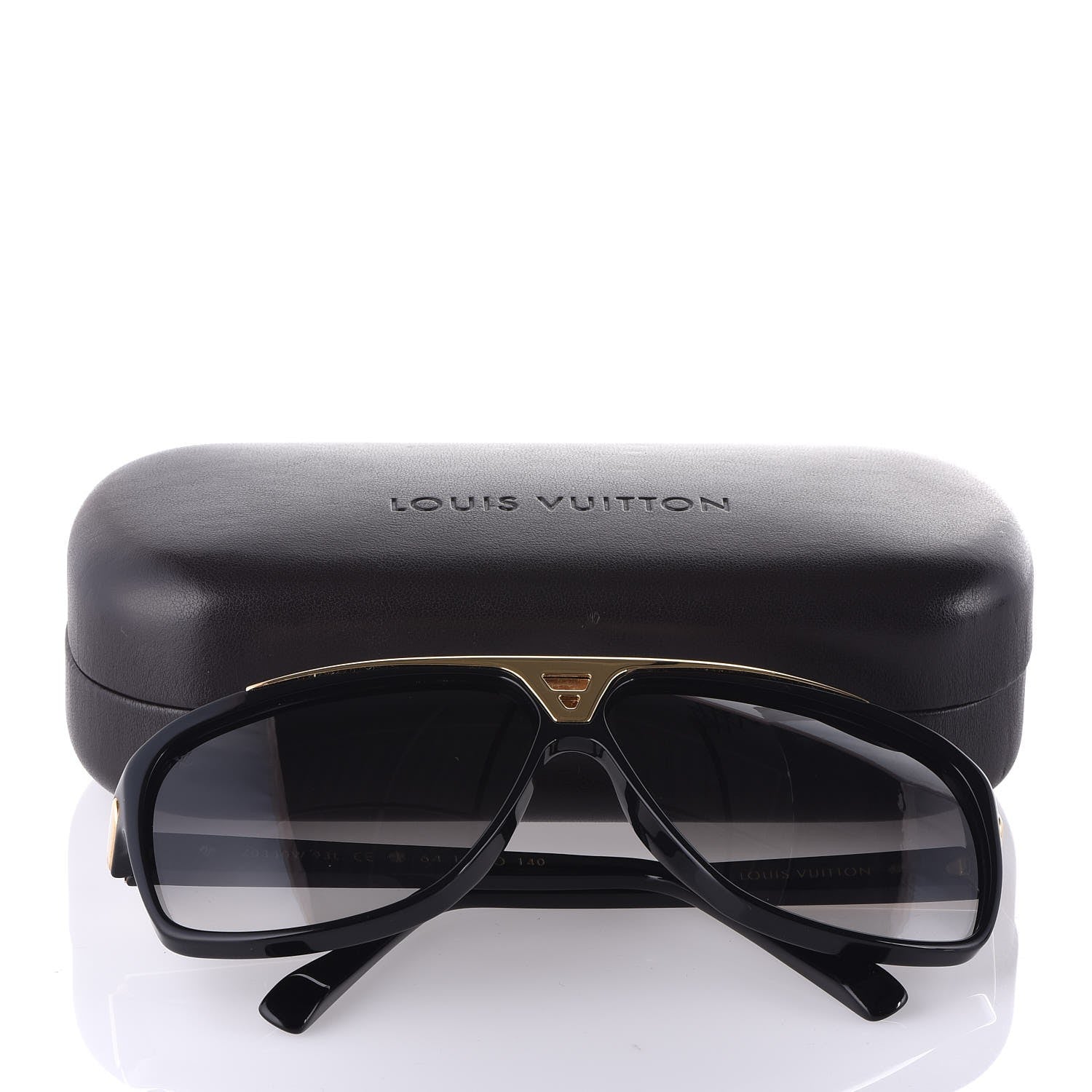 Louis Vuitton Evidence Sunglasses Z0350W Black 346656 – FASHIONPHILE