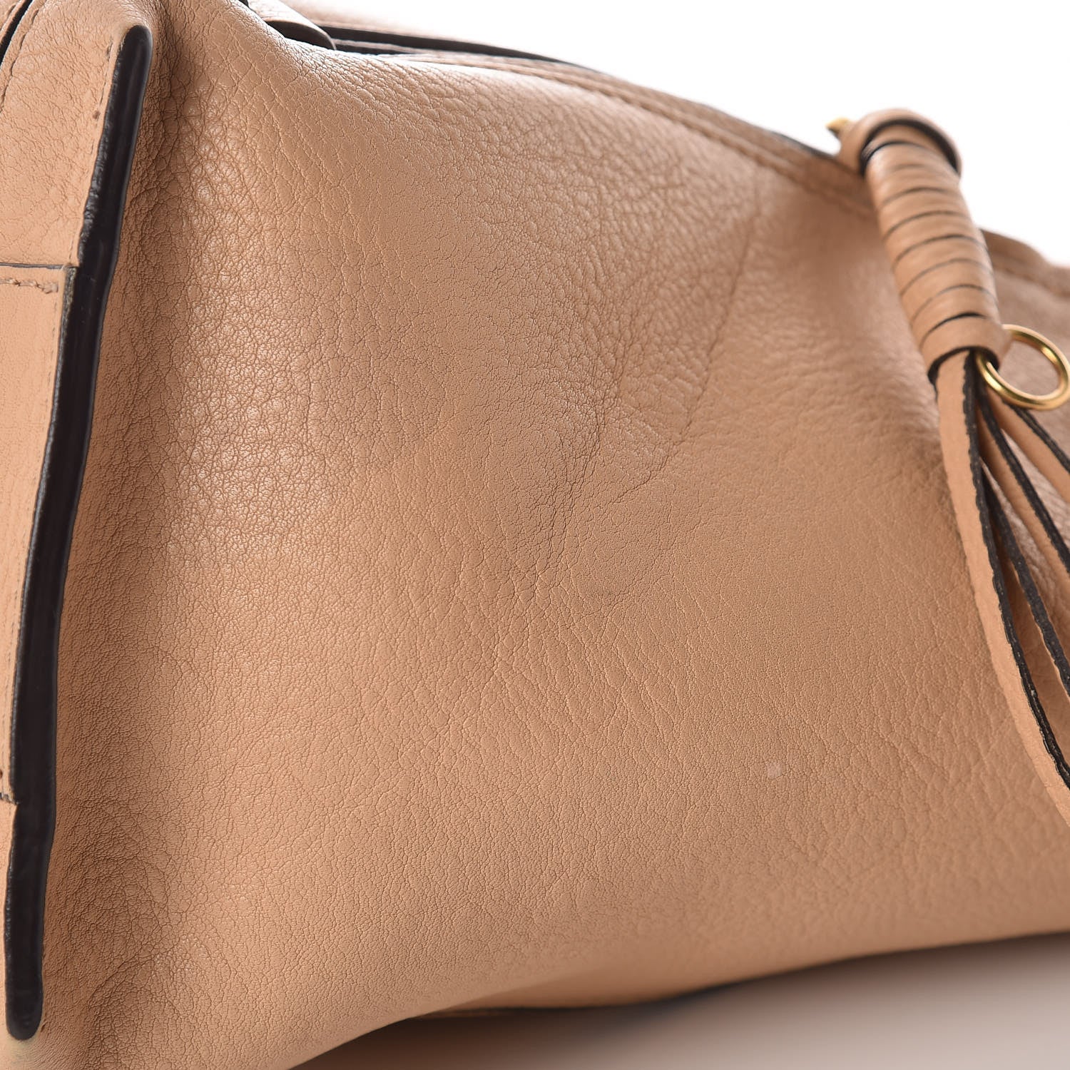 Chloe Smooth Calfskin Small Milo Shopping Tote Beige 12 of 13