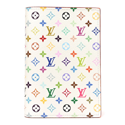 Louis Vuitton LV X TM Monogram Multicolor Passport Cover White 1 of 7