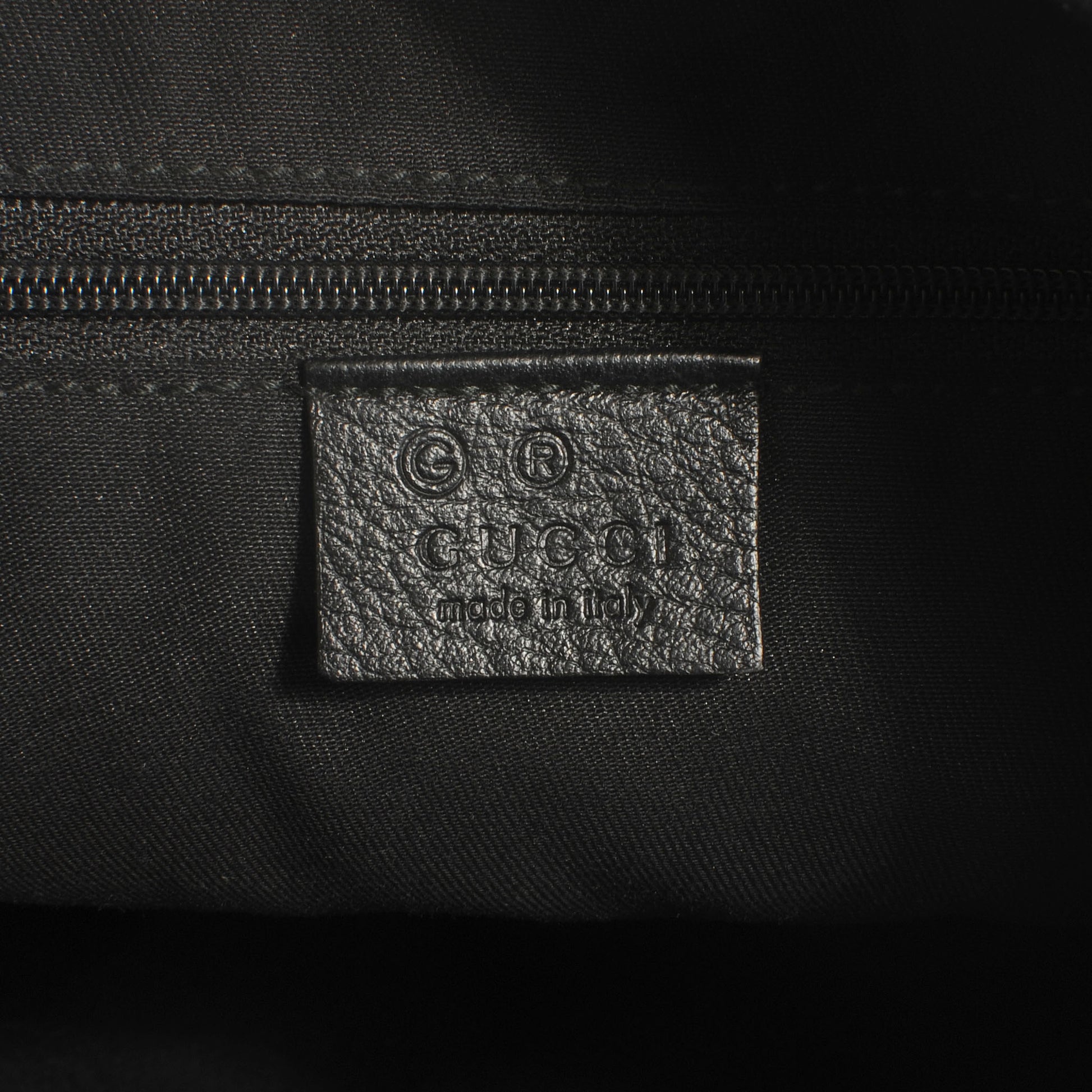 Gucci Monogram Abbey Messenger Bag Black 6 of 8