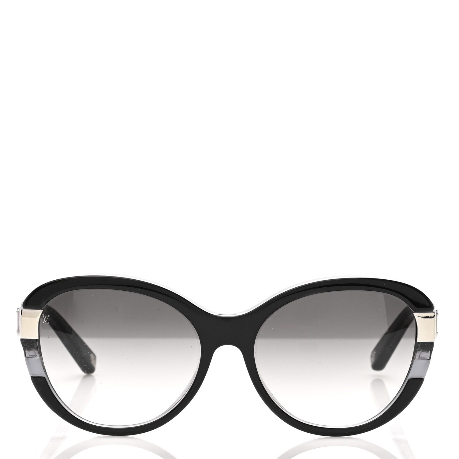 Louis Vuitton Acetate Petit Soupcon Cat Eye Sunglasses Z0489E Black 2 of 7