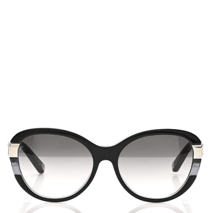 Louis Vuitton Acetate Petit Soupcon Cat Eye Sunglasses Z0489E Black 2 of 7