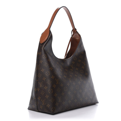 Louis Vuitton Monogram Flower Hobo Caramel 3 of 11