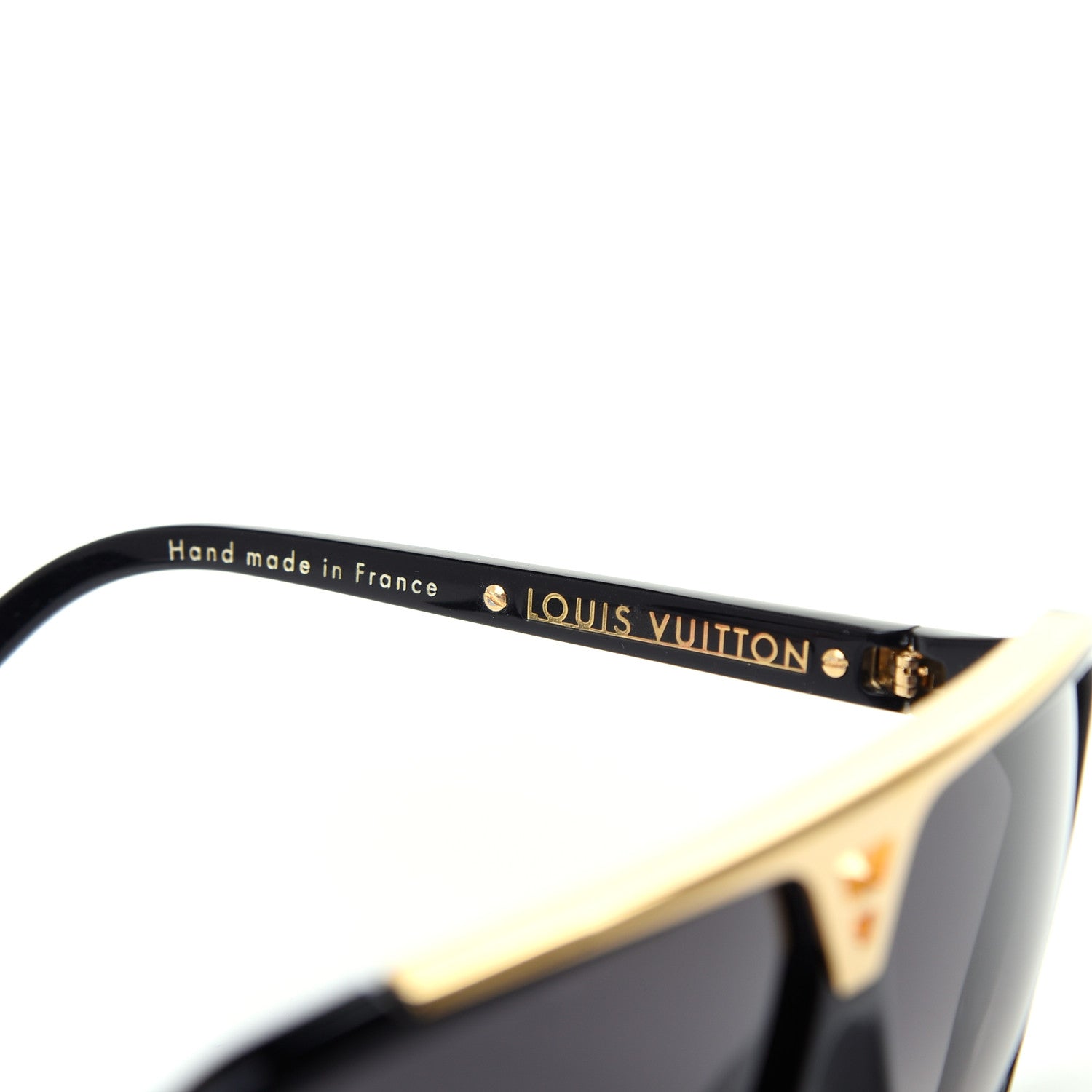 Louis Vuitton Acetate Evidence Sunglasses Z0105W Black 5 of 9