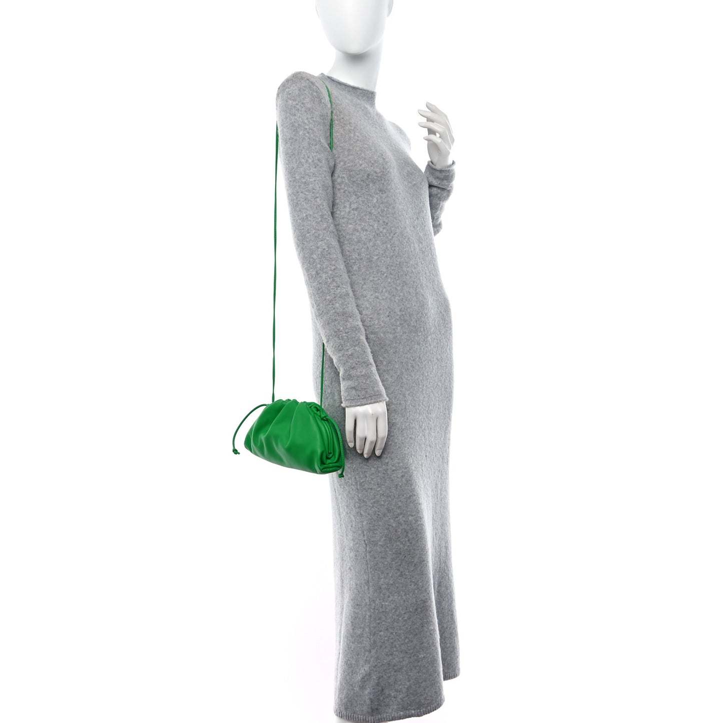 Butter Calfskin The Mini Pouch Parakeet