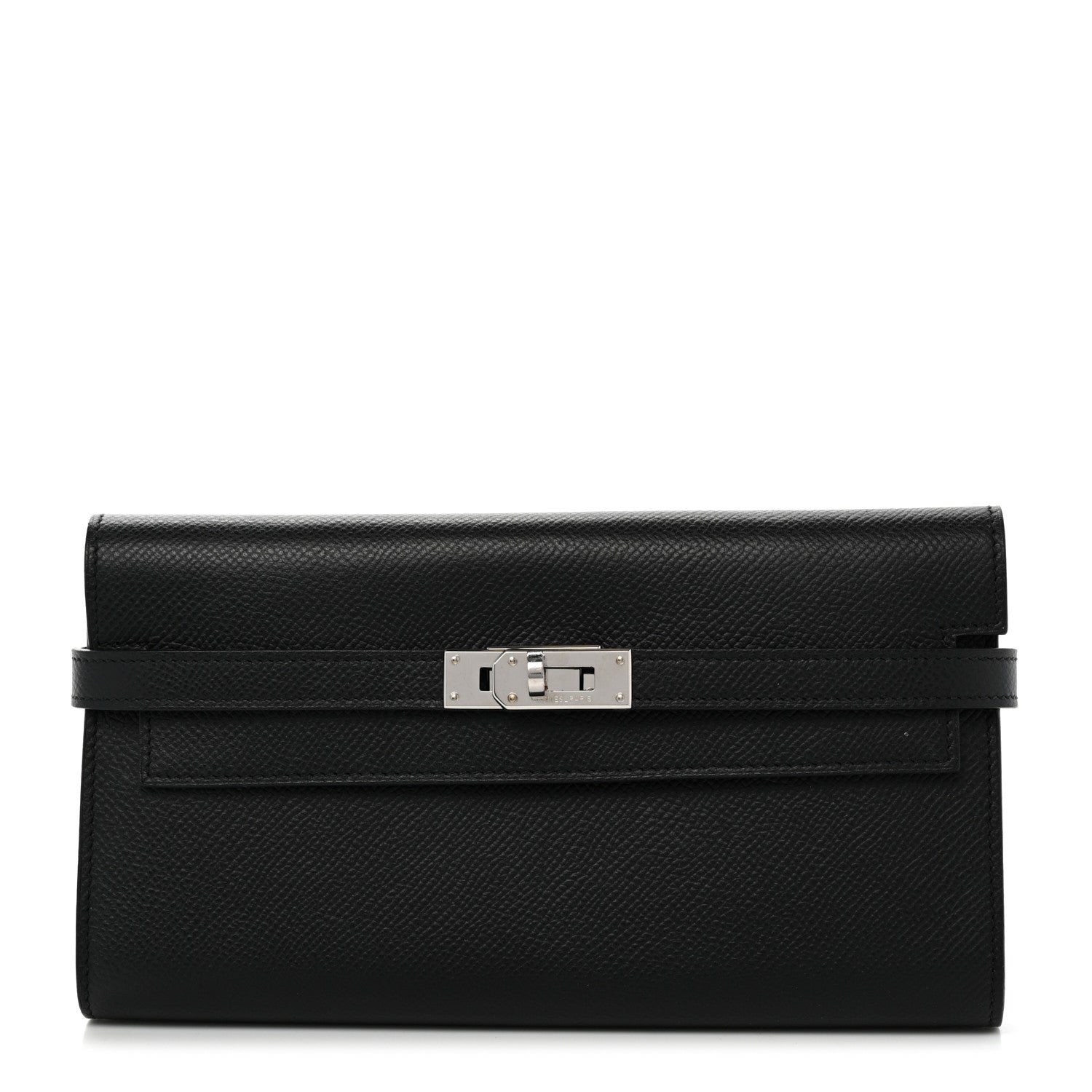 Hermes Epsom Kelly Longue Wallet Black 1 of 8