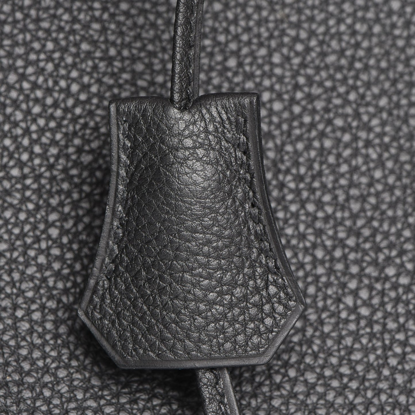 Togo Birkin 35 Black Bleu Agate