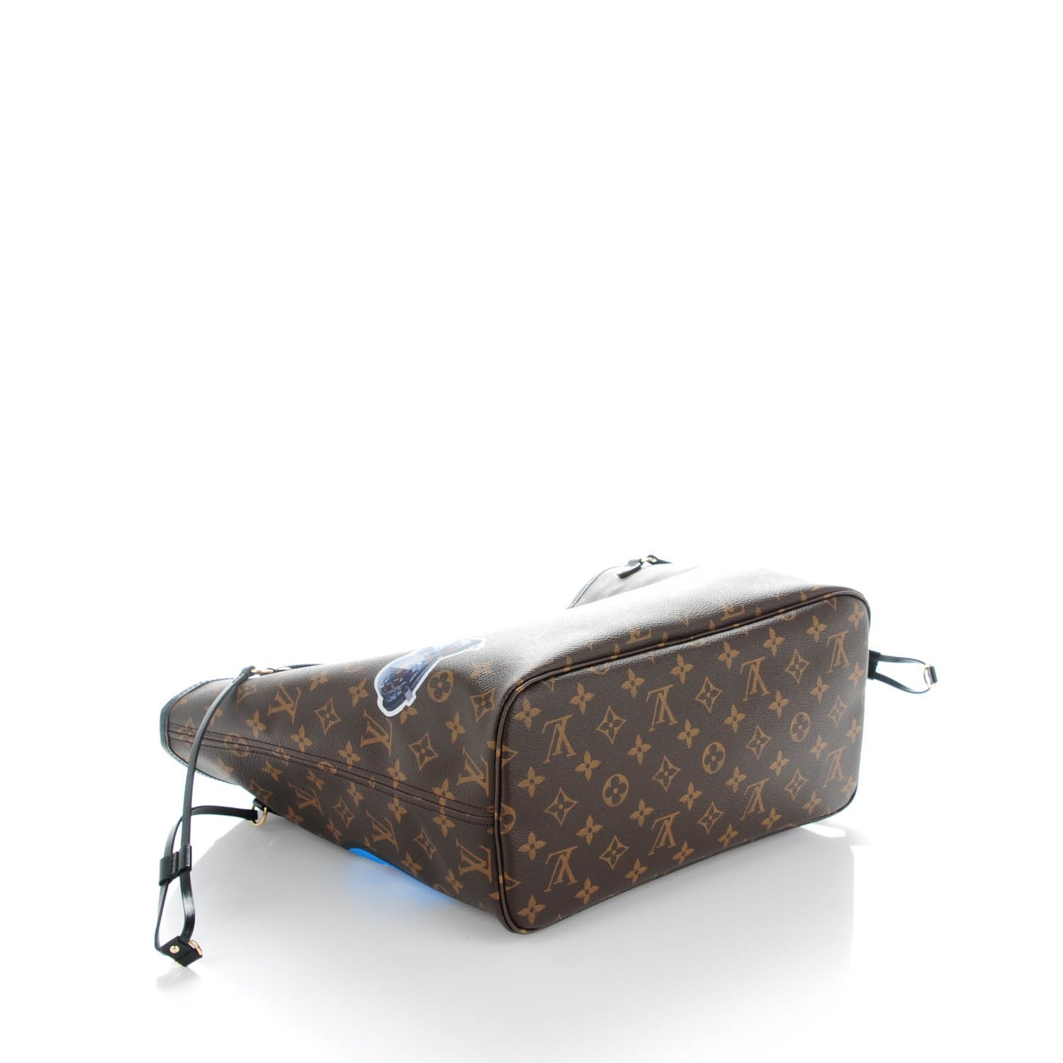 Louis Vuitton Monogram World Tour Neverfull MM 4 of 9