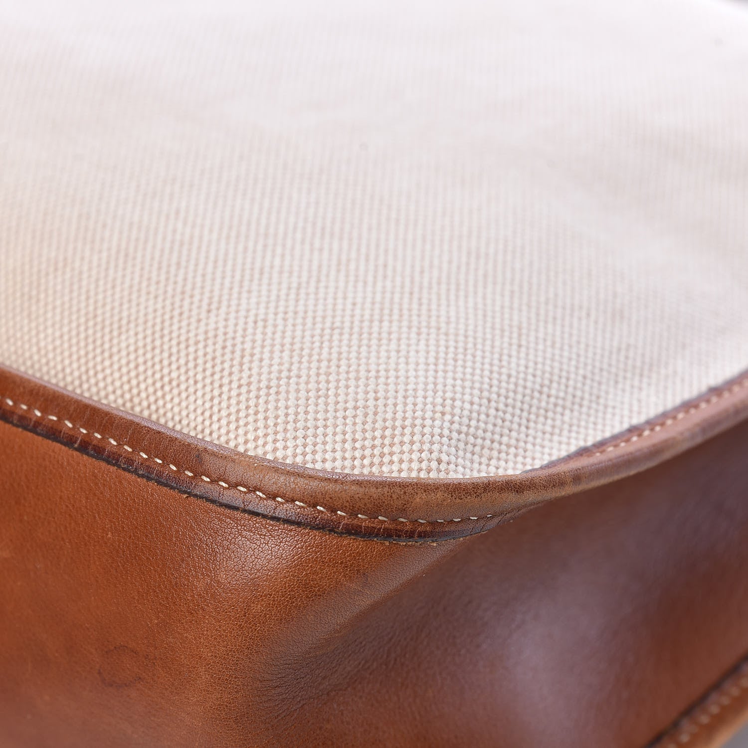Hermes Toile Natural Barenia Evelyne PM Fauve 23 of 23