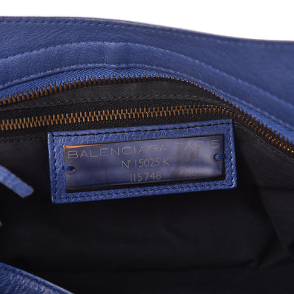 Balenciaga Agneau Classic Hardware City Bleut Bleu Glacier 6 of 12