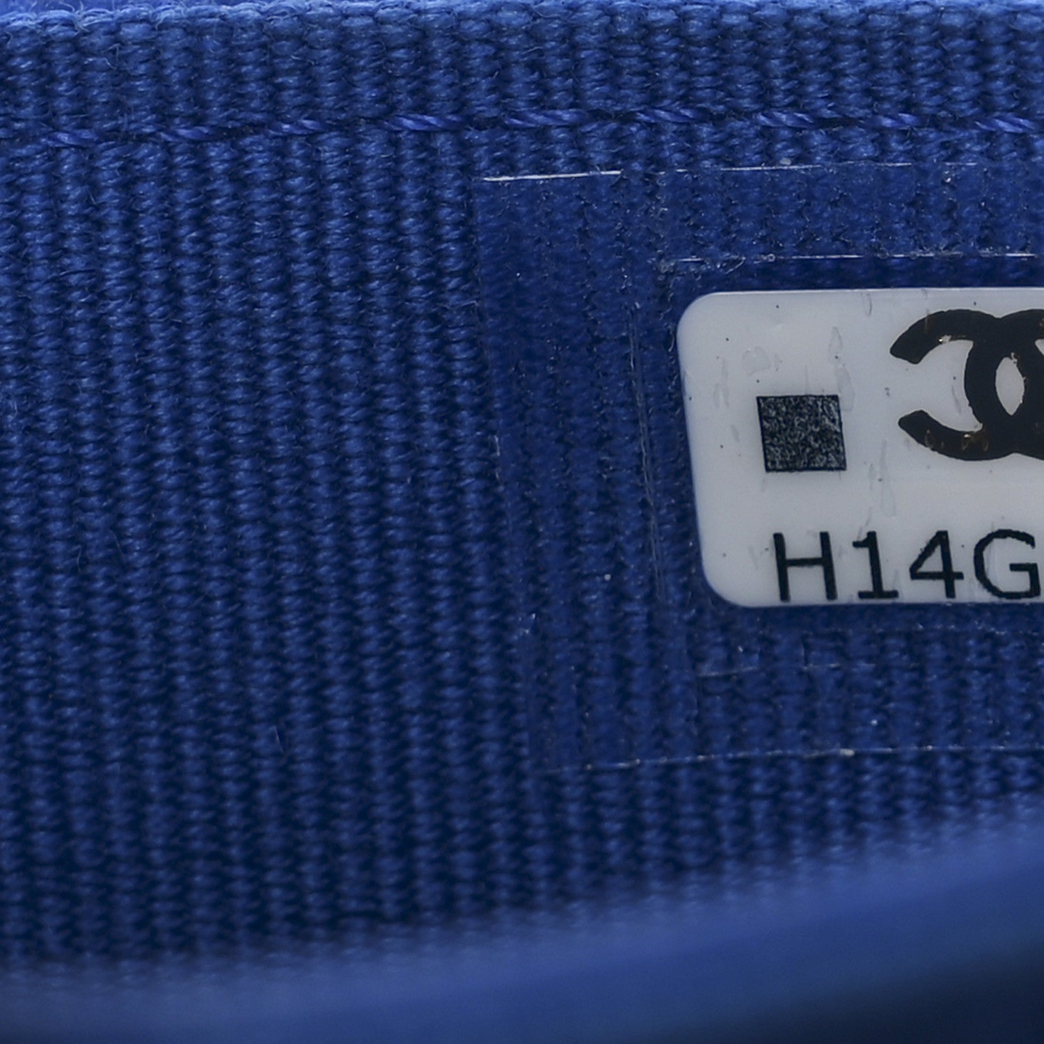 Chanel Caviar Quilted Flap Card Holder Wallet Blue 16 of 20