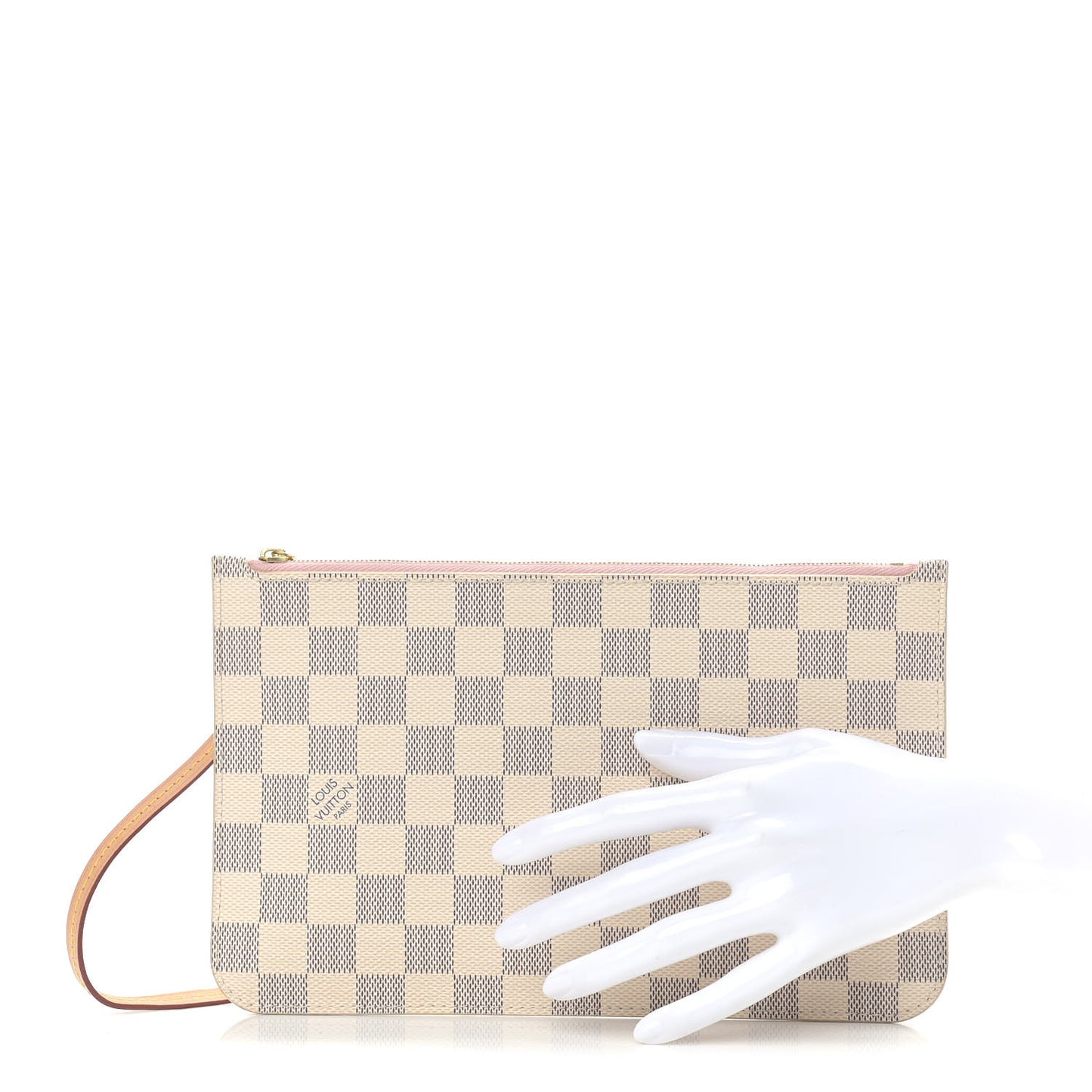 Damier Azur Neverfull MM GM Pochette Rose Ballerine
