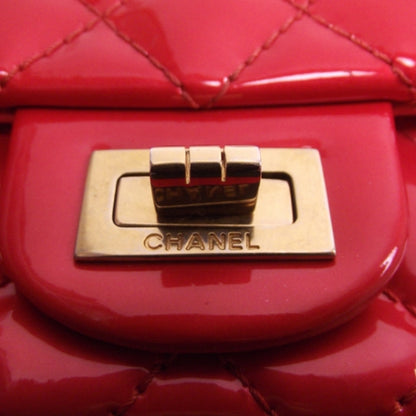 Chanel Patent Reissue Double Compartment Flap Cherry 11 of 11