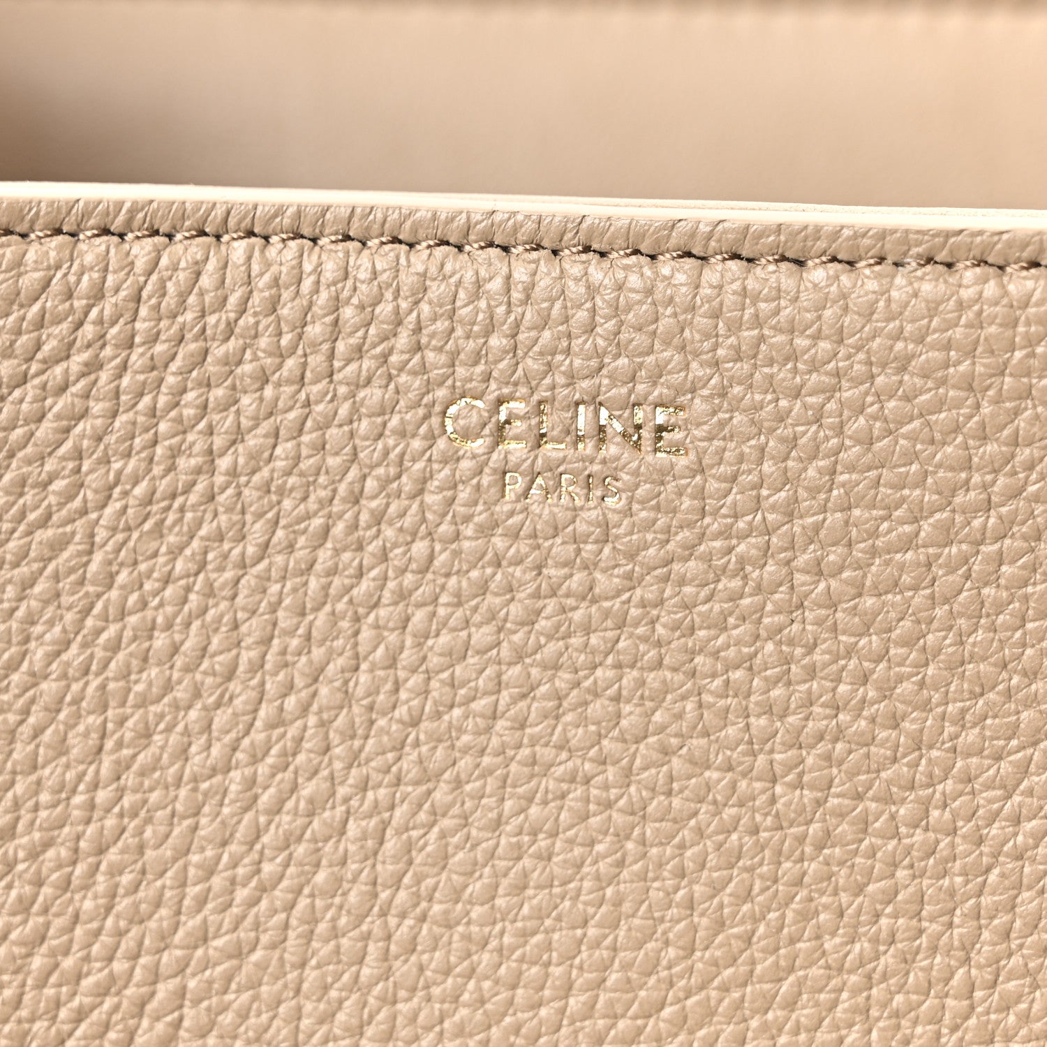 Celine Supple Calfskin Medium Nino Smoked Brown 6 of 10