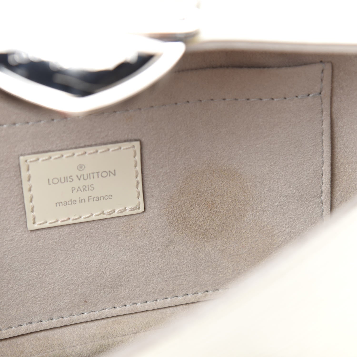 Louis Vuitton Epi Montaigne Clutch Ivory 8 of 11