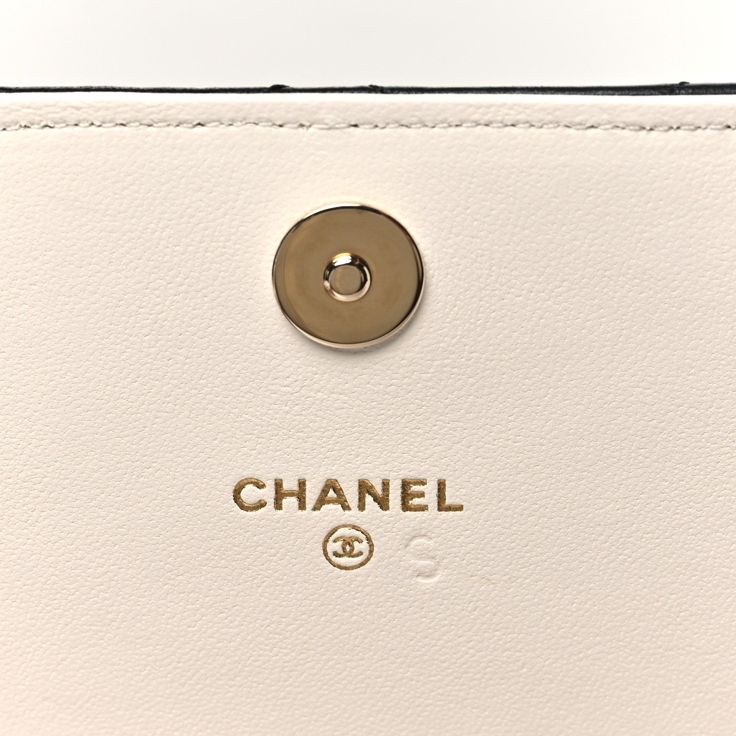 Chanel Lambskin Quilted Book Wallet On Chain WOC Black 6 of 11